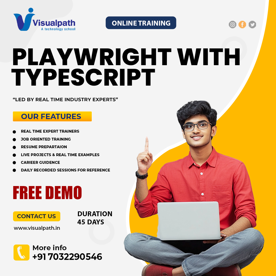 Best PlayWright Online Training | PlayWright Automation Training
